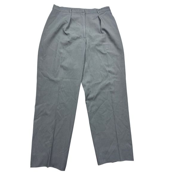 Burberry London Wool Dress Pants Gray Trousers‎ Business Casual Mens Size 31 - Picture 1 of 10